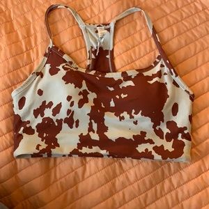 3/$20 Cow print sports bra